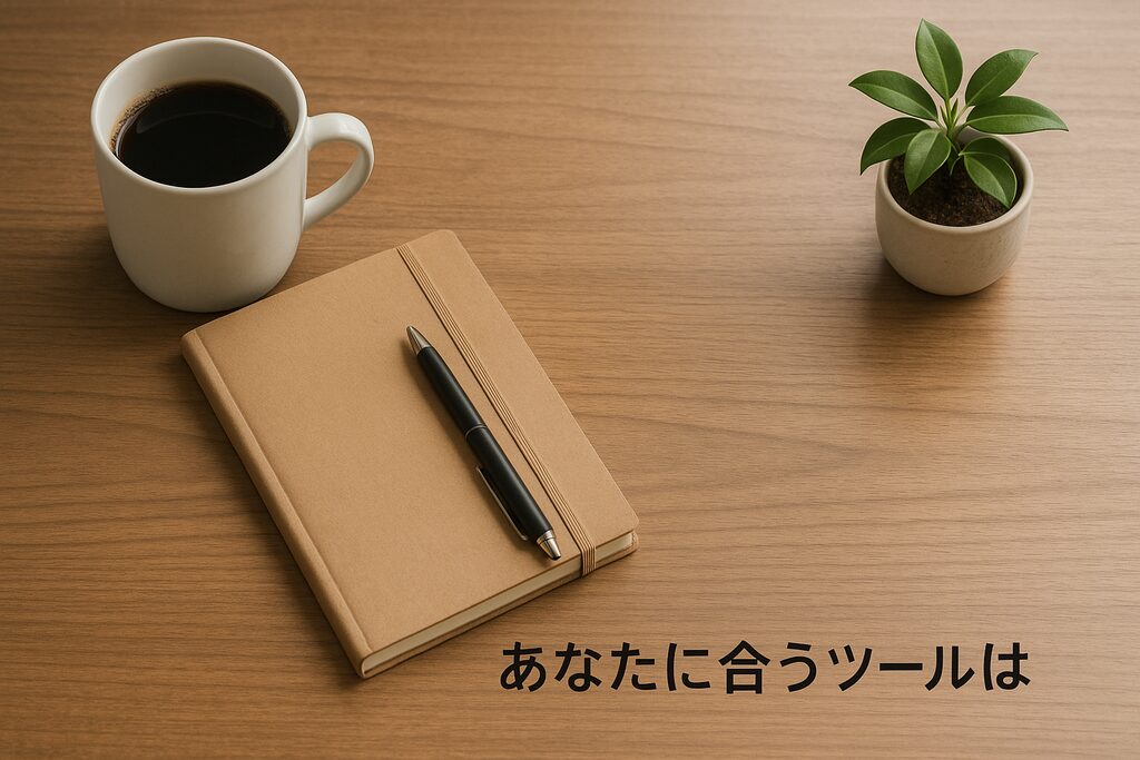 結論:3ツールの向き不向き