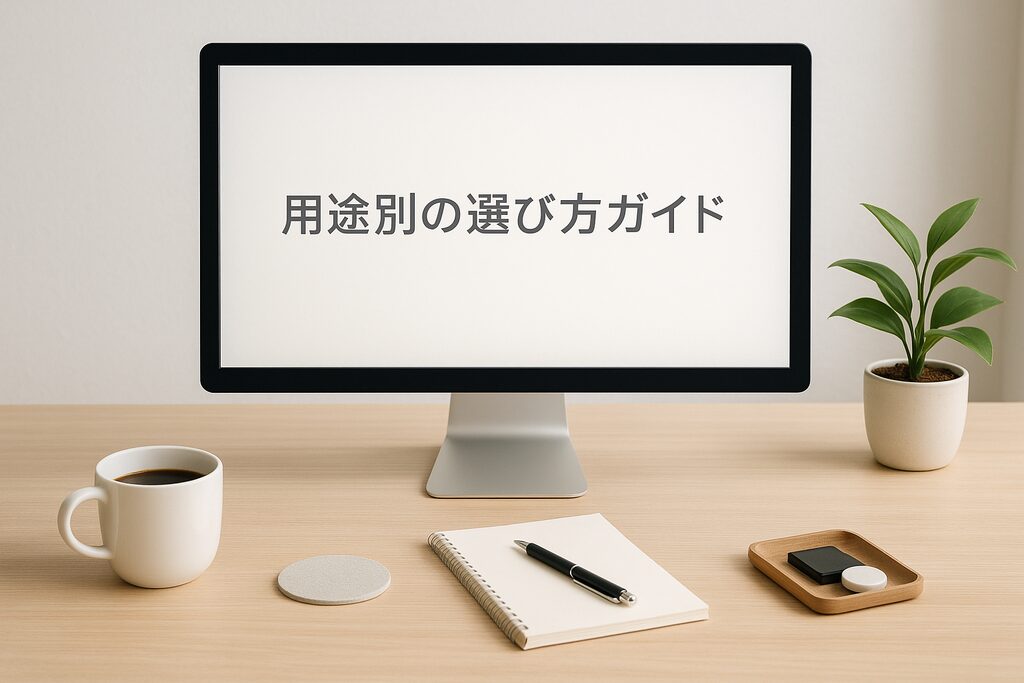 あなたに最適なツールの選び方